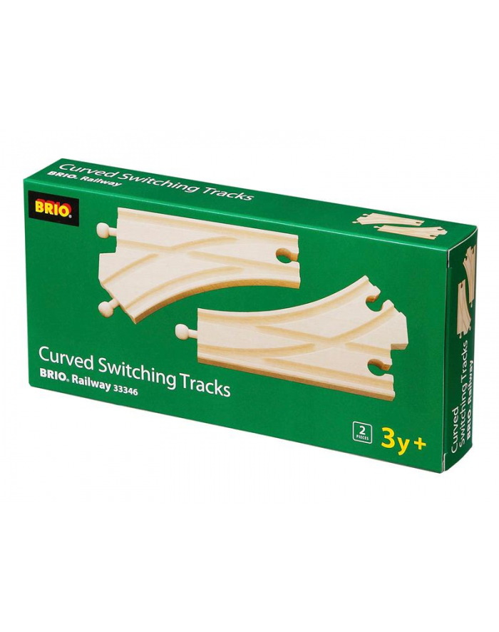 BRIO Curved switching tracks (33346) główny