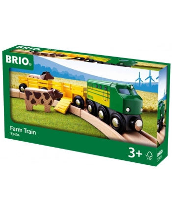 BRIO Farm Train (33404) nr 1