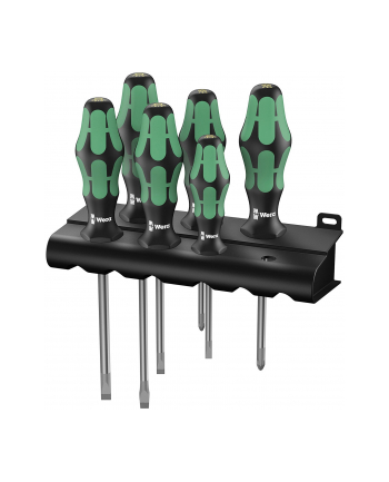 Wera Screwdriver Set 334/335/6 Rack