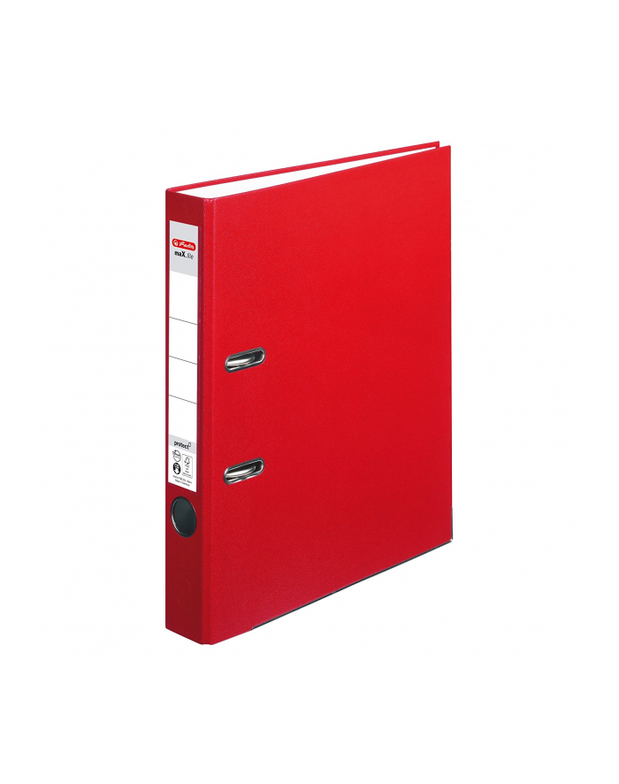 Herlitz maX.file protect - A4 - 5cm - red główny