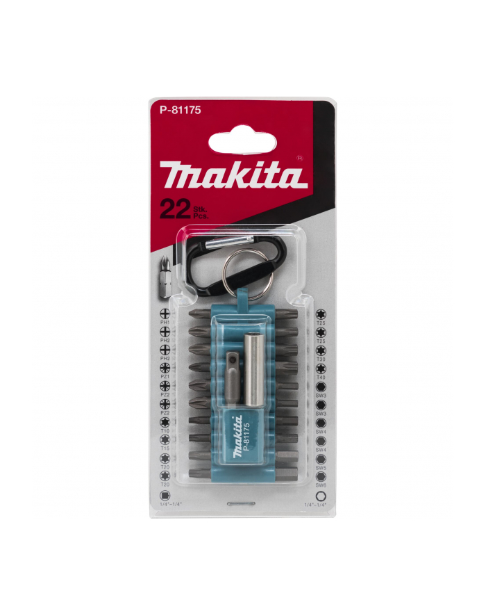 Makita Bit Set P-81175 22tlg - P-81175 główny