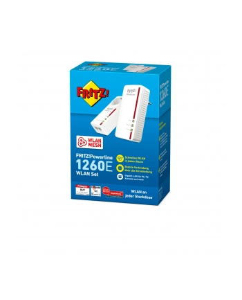 AVM FRITZ!Powerline 1260E 20002795 WLAN Set - 1x1220E, 1x1260E