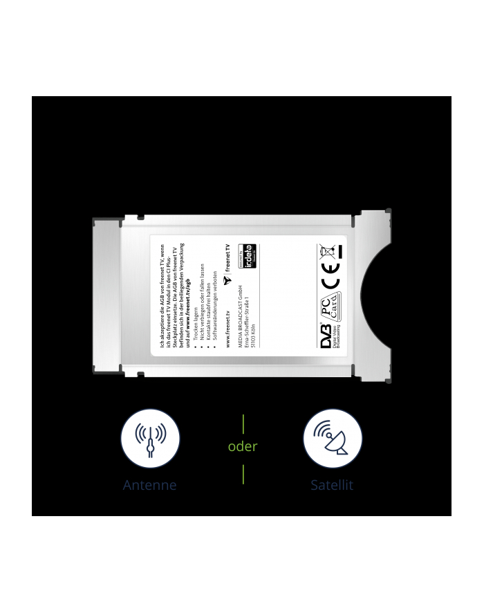 Freenet TV TV DVB-T2 HD CI+ Module główny