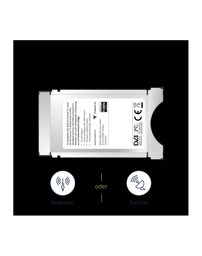 Freenet TV TV DVB-T2 HD CI+ Module główny
