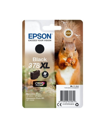 Tusz Epson black RF+AM | 378XL | 11.2ml | Claria Photo HD nr 1