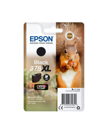 Tusz Epson black RF+AM | 378XL | 11.2ml | Claria Photo HD nr 2