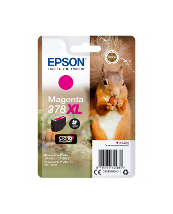 Tusz Epson magenta | 378XL | 9.3 ml | Claria Photo HD