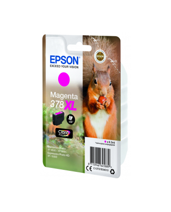 Tusz Epson magenta | 378XL | 9.3 ml | Claria Photo HD