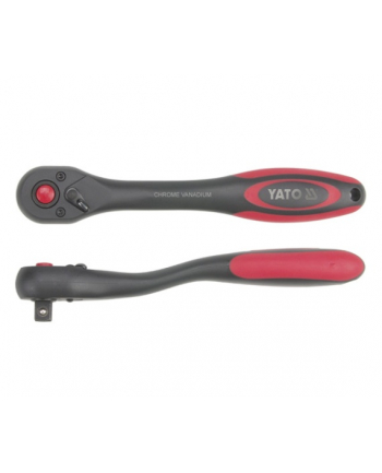 GRZECHOTKA POWLEKANA WYGIĘTA 3/8'' YATO