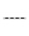 Organizer kabli 19'' 1U Panel szczotkowany Typ B szary - nr 16