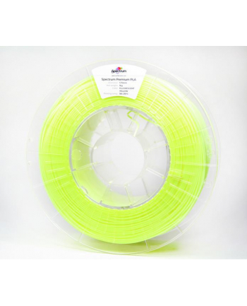 SPECTRUM GROUP Filament SPECTRUM / PLA / FLUORESCENT YELLOW/ 1,75 mm / 1 kg