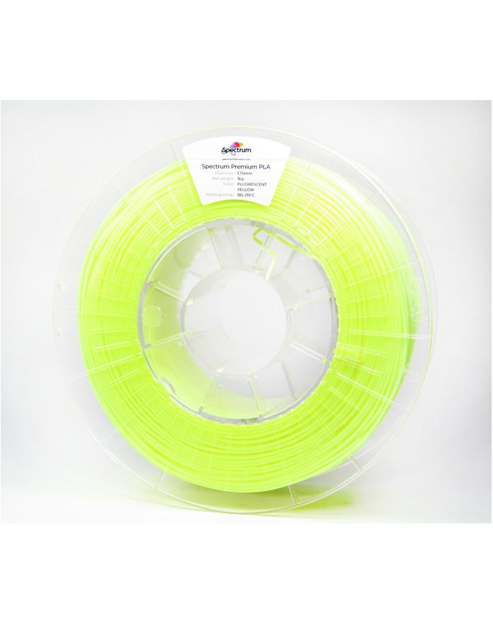 SPECTRUM GROUP Filament SPECTRUM / PLA / FLUORESCENT YELLOW/ 1,75 mm / 1 kg główny