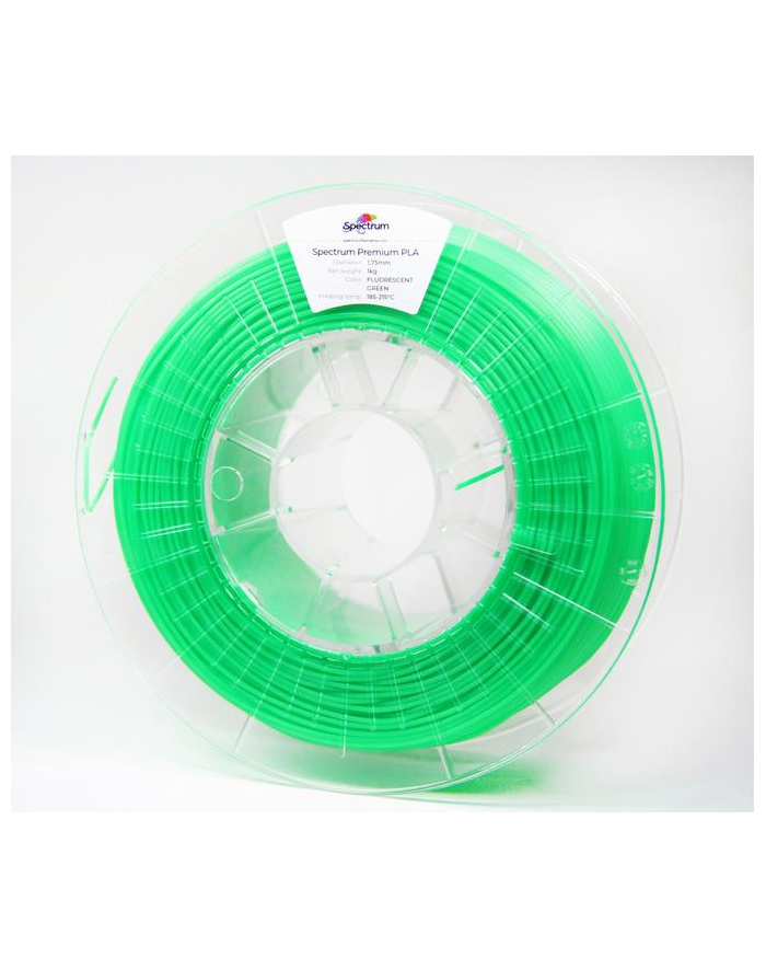 SPECTRUM GROUP Filament SPECTRUM / PLA / FLUORESCENT GREEN/ 1,75 mm / 1 kg główny