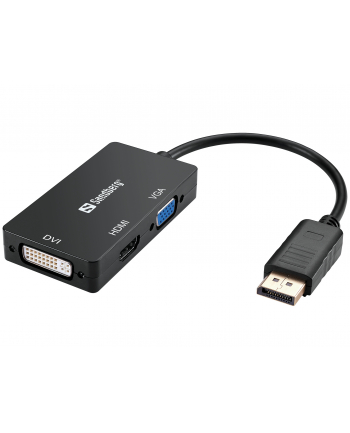 Sandberg Adapter DP > HDMI+DVI+VGA