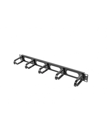 Organizer kabli 19'' 1U Typ B czarny nr 2