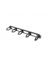 Organizer kabli 19'' 1U Typ B czarny - nr 7