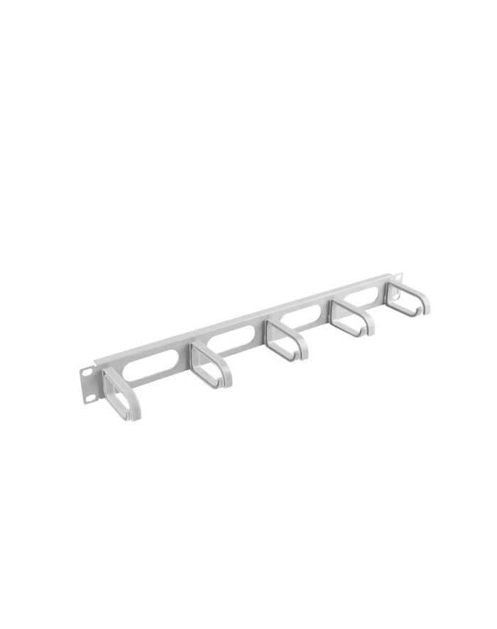 Organizer kabli 19'' 1U Typ B szary główny