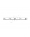 Organizer kabli 19'' 1U Typ B szary - nr 8