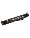 HSK Data (Acar) Acar F5 FA RACK,listwa zasilająco-filtr,5 gniazd do szaf 19'',czarna,3m - nr 4