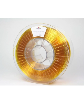 Filament SPECTRUM / PETG / TRANSPARENT YELLOW / 1,75 mm / 1 kg