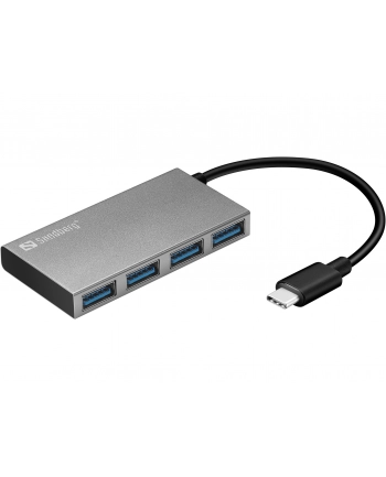 Sandberg Prześciówka USB-C - 4 xUSB 3.0 nr 1