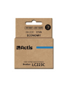 Tusz Actis KB-223C (do drukarki Brother  zamiennik LC223C standard 10ml cyan) - nr 3