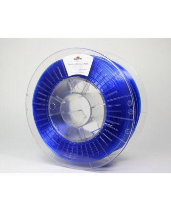 Filament SPECTRUM / PETG / TRANSPARENT BLUE / 1,75 mm / 1 kg