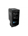Zwrotna kaseta z tonerem Lexmark cyan | 16 000 str. | CX725de / CX725dhe - nr 12
