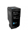 Zwrotna kaseta z tonerem Lexmark cyan | 16 000 str. | CX725de / CX725dhe - nr 2