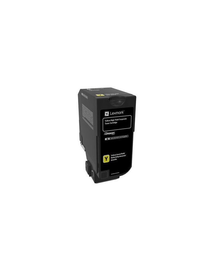 Zwrotna kaseta z tonerem Lexmark yellow | 16 000 str. | CX725de / CX725dhe główny