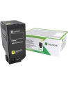 Zwrotna kaseta z tonerem Lexmark yellow | 16 000 str. | CX725de / CX725dhe - nr 8