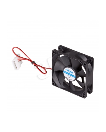 Akyga Wentylator systemowy 8 cm czarny AW-8A-BK molex 80x80 mm