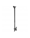 Uchwyt sufitowy LCD/LED 23-42cale 50kg regulowany, czarny - nr 22