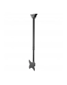 Uchwyt sufitowy LCD/LED 23-42cale 50kg regulowany, czarny - nr 31