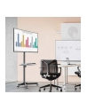 Stojak mobilny LCD/LED 23-55cali regulowany z półką, czarny - nr 12