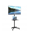 Stojak mobilny LCD/LED 23-55cali regulowany z półką, czarny - nr 31