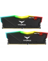 TEAMGROUP DIMM DDR4 16GB 2666MHz, CL15, (KIT 2x8GB), TEAM T-FORCE Delta RGB (Black) - nr 4