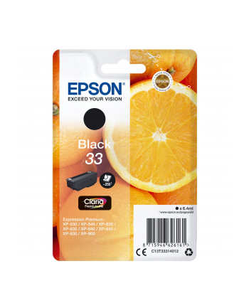 epson Tusz T3331 BLACK  6.4ml do serii XP-5xx/6xx/8xx/9xx