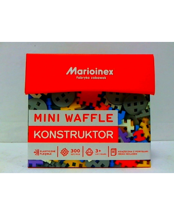 mario-inex Klocki Wafle mini 300szt. Konstruktor w pud.