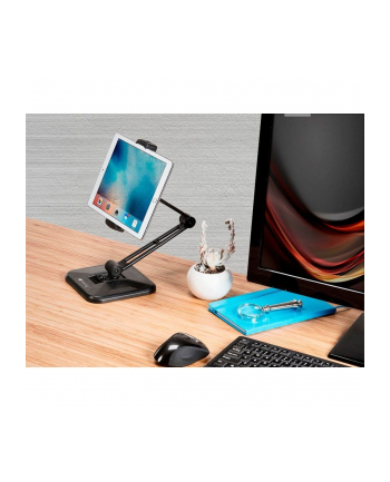 techly Ramię biurkowe/ścienne do Tabletu i iPad 4,7-12cali regulowane  czarne
