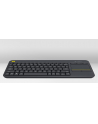 logitech K400+ Bezprzewodowa dotykowa klawiatura czarna CZ 920-007151 - nr 6