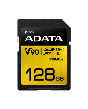 adata SD Premier ONE 128G UHS 2/U3/CL10 290/260MB/s