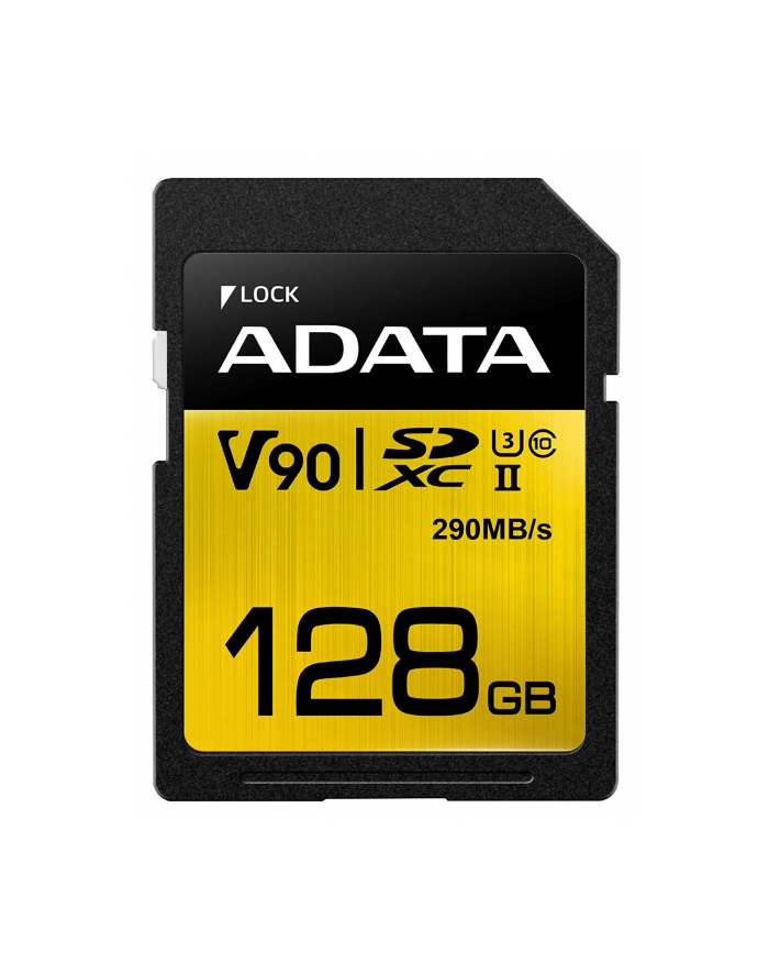 adata SD Premier ONE 128G UHS 2/U3/CL10 290/260MB/s główny