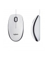 logitech M100 Myszka biało-czarna 910-005004 - nr 16