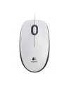 logitech M100 Myszka biało-czarna 910-005004 - nr 25