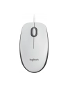 logitech M100 Myszka biało-czarna 910-005004 - nr 51