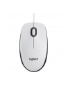 logitech M100 Myszka biało-czarna 910-005004 - nr 54