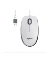 logitech M100 Myszka biało-czarna 910-005004 - nr 63