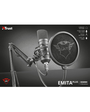 trust Mikrofon Emita Plus Streaming