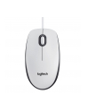 logitech M100 Myszka biało-czarna 910-005004 - nr 40